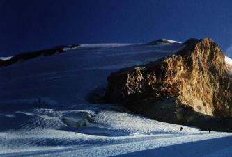 The Roman Wall of Mt. Baker from the Easton Glacier