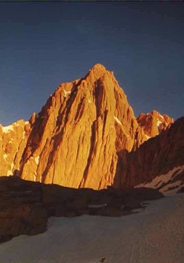 Mt. Whitney in Morning Light
